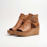 Retro Wedge Sandals - Janet