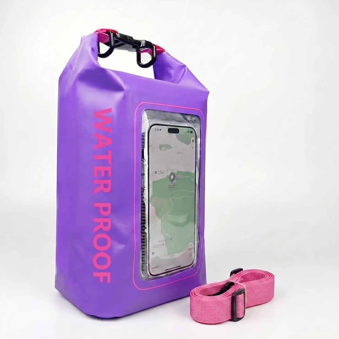 Roll-Top Transparent Window Dry Bag - Roloq