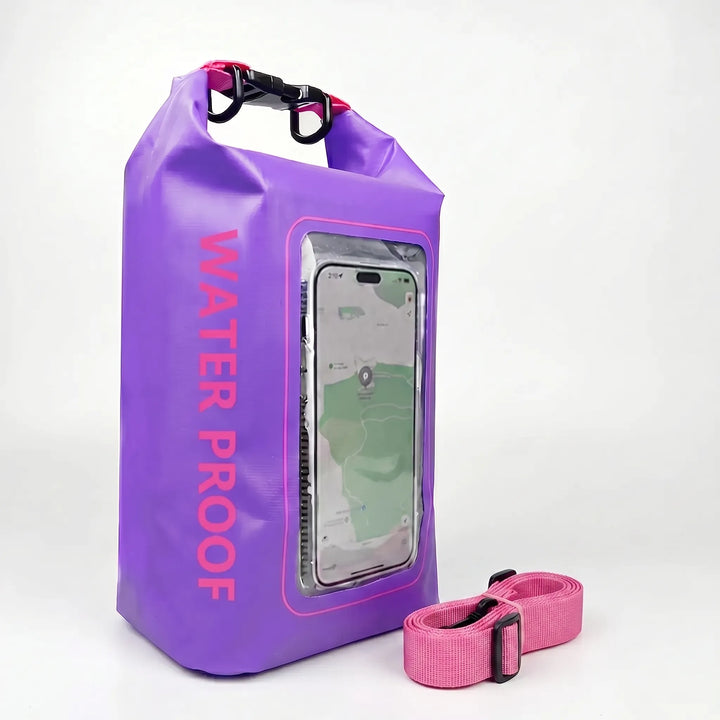 Roll-Top Transparent Window Dry Bag - Roloq