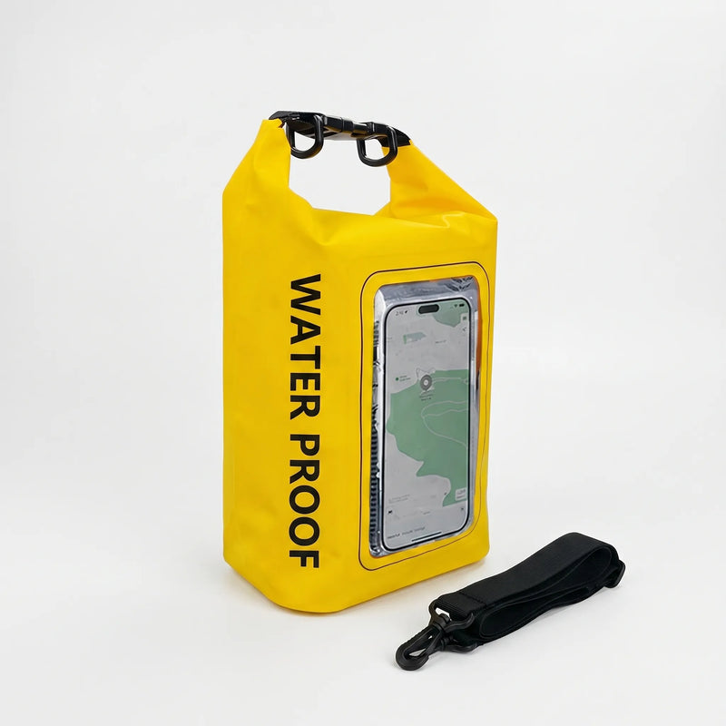 Roll-Top Transparent Window Dry Bag - Roloq