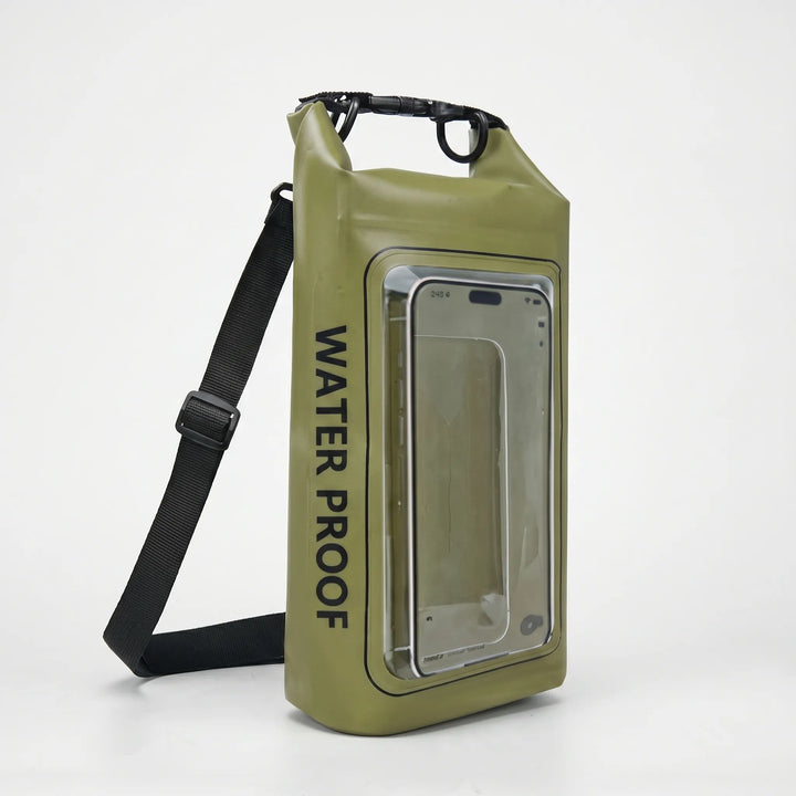 Roll-Top Transparent Window Dry Bag - Roloq