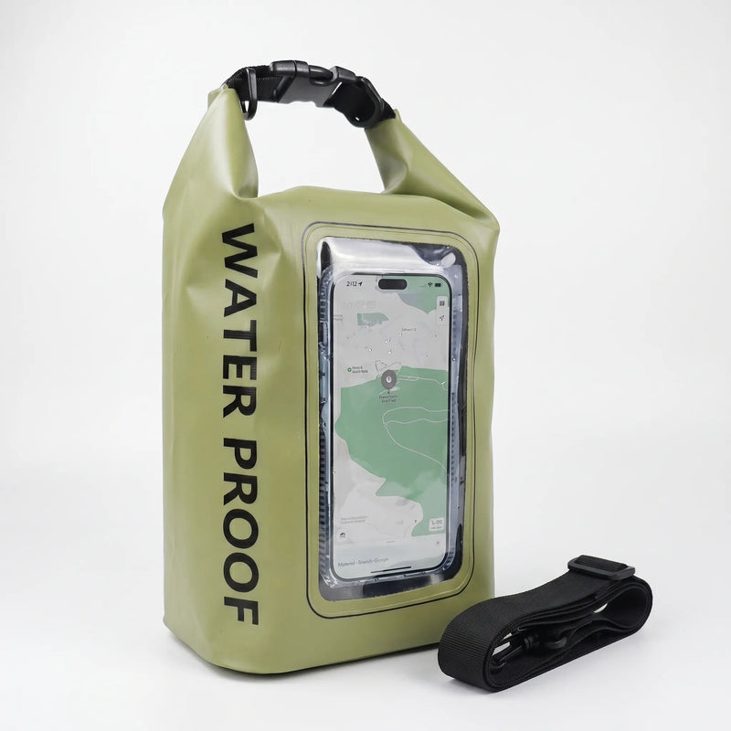 Roll-Top Transparent Window Dry Bag - Roloq