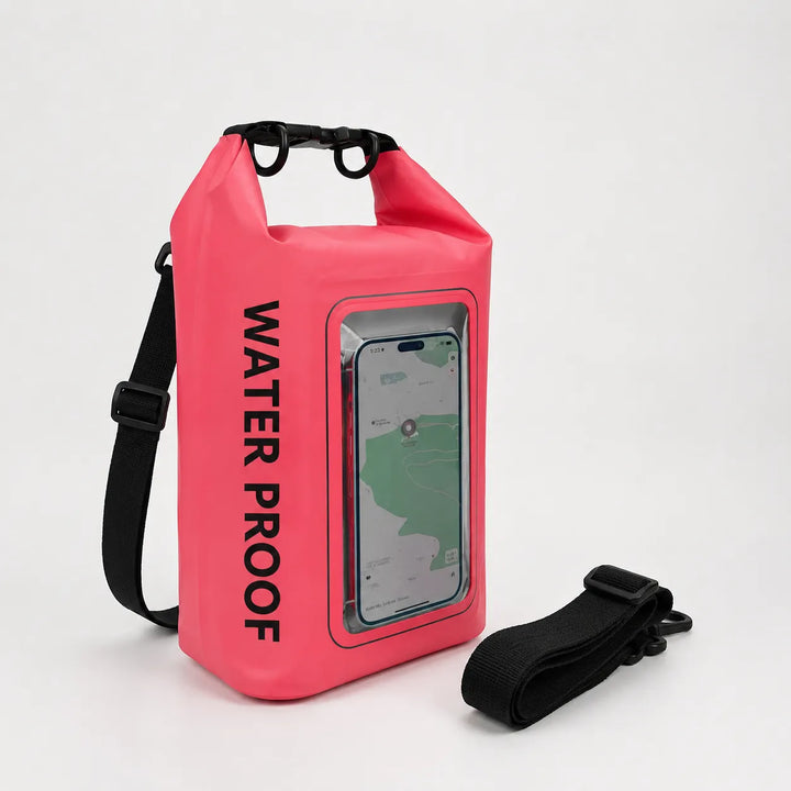 Roll-Top Transparent Window Dry Bag - Roloq