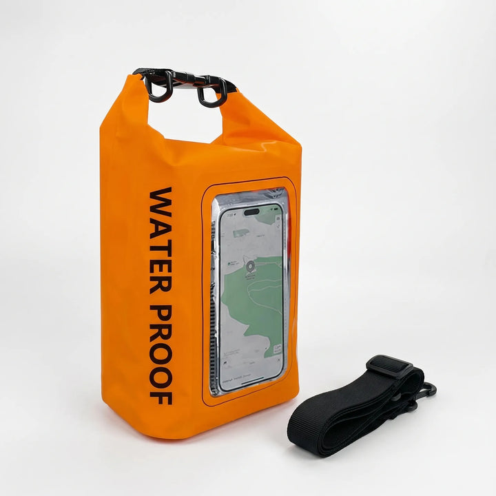 Roll-Top Transparent Window Dry Bag - Roloq