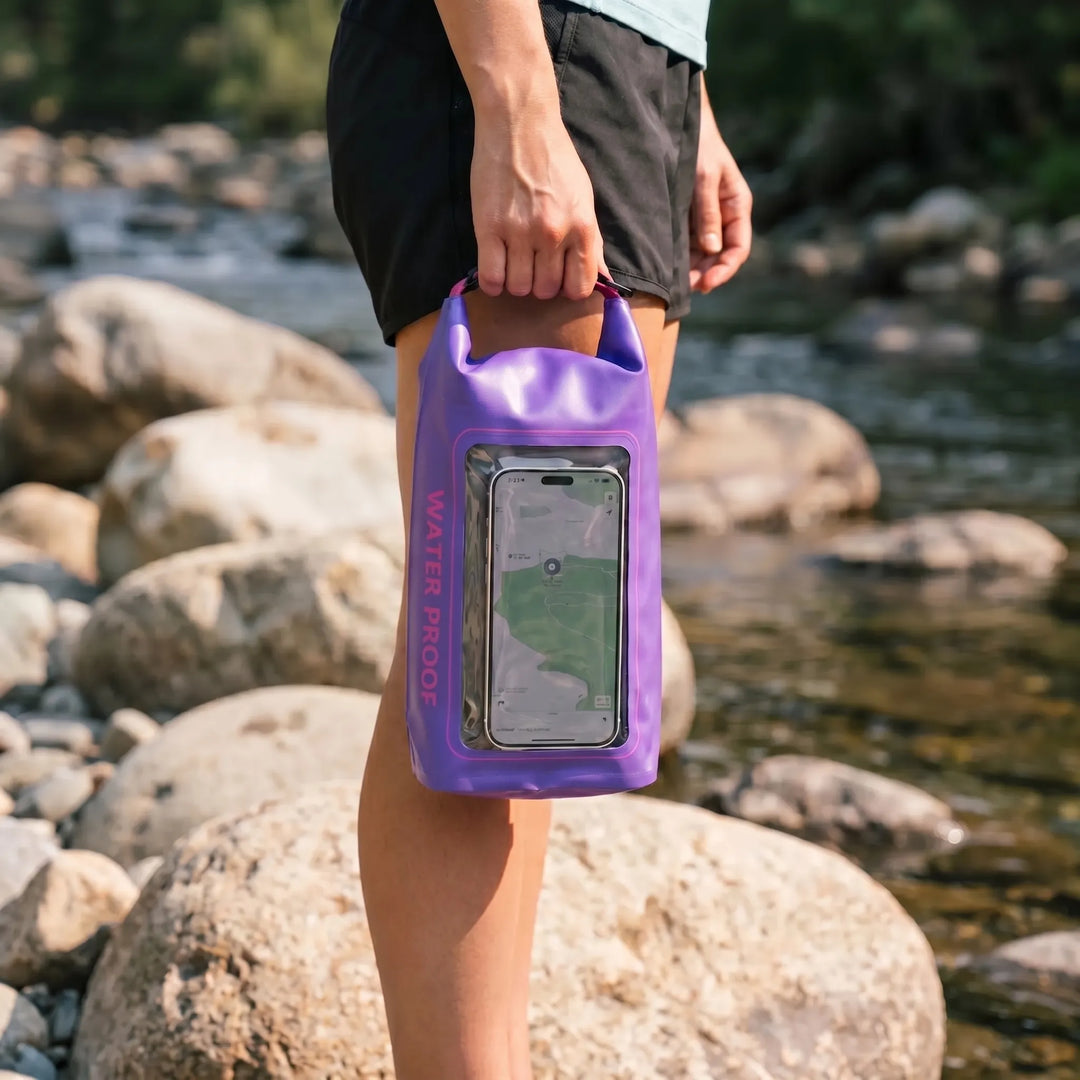 Roll-Top Transparent Window Dry Bag - Roloq