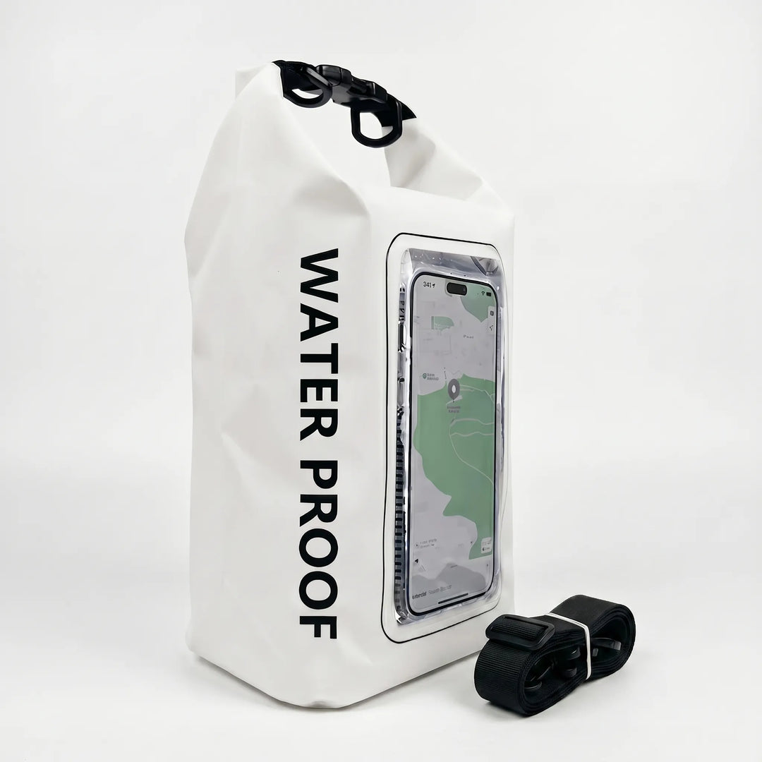 Roll-Top Transparent Window Dry Bag - Roloq