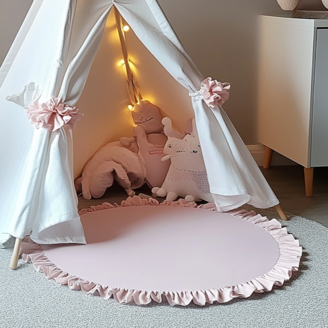 Round Baby Play Mat - Rufflia