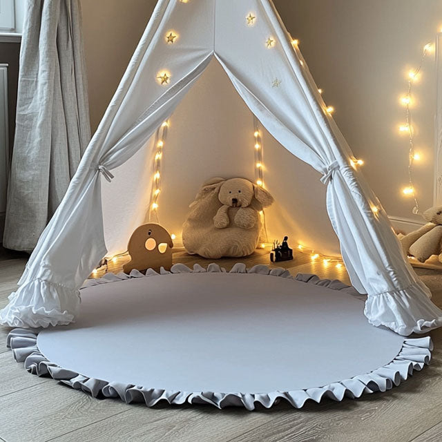 Round Baby Play Mat - Rufflia