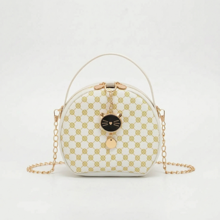 Round Patterned Crossbody Bag - Ovidra