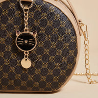 Round Patterned Crossbody Bag - Ovidra