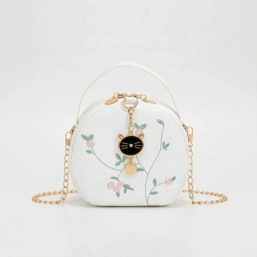Round Patterned Crossbody Bag - Ovidra