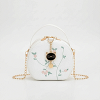 Round Patterned Crossbody Bag - Ovidra