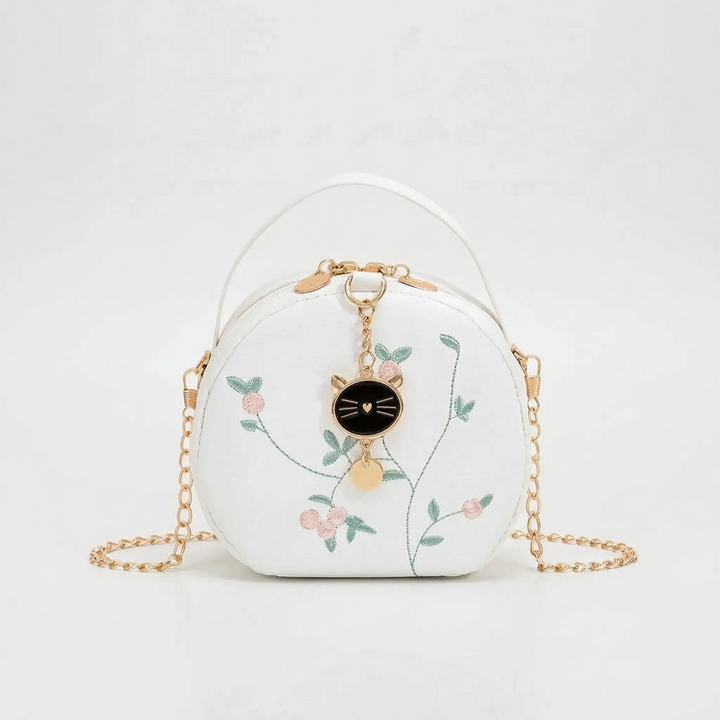 Round Patterned Crossbody Bag - Ovidra