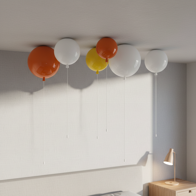 Runde Acryl Deckenlampe - Glowbelle