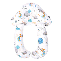 Ergonomic cotton baby pillow - safe and comfortable sleep
