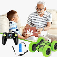 RC stunt car with flip feature and off-road capability – FlipRacer X