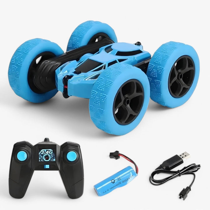 RC stunt car with flip feature and off-road capability – FlipRacer X