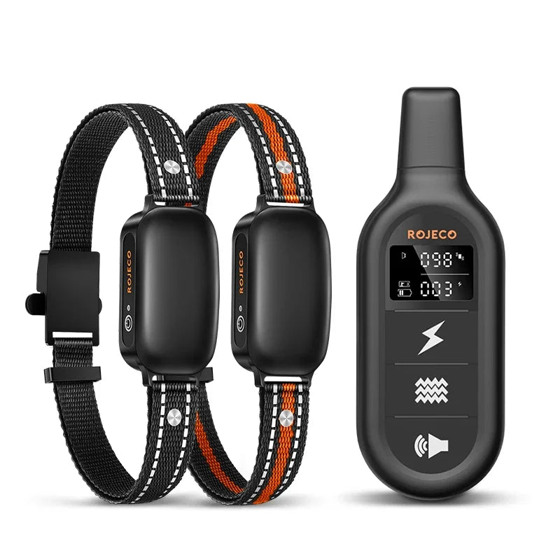 Electric Dog Training Collar with 1000m Remote & Waterproof Design – PetTrainer