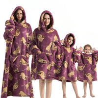 Pumpkin Hoodie Blanket for Halloween Coziness – SpookySnuggle