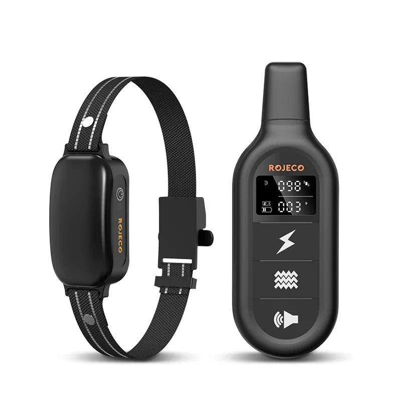 Electric Dog Training Collar with 1000m Remote & Waterproof Design – PetTrainer