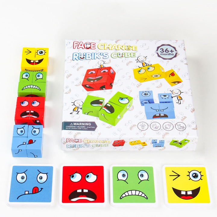Interactive building game featuring facial expressions for children – MimikMatch