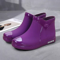Ladies' waterproof ankle boots with side zip – Selis
