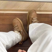 Comfortable and Warm Suede Winter Boots - CozyStep Winter Boots