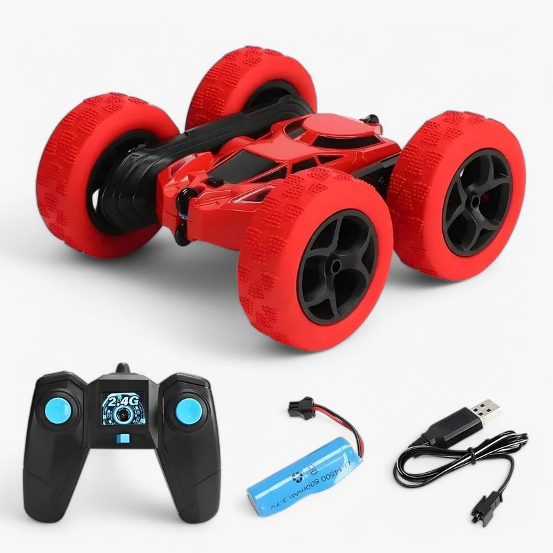 RC stunt car with flip feature and off-road capability – FlipRacer X
