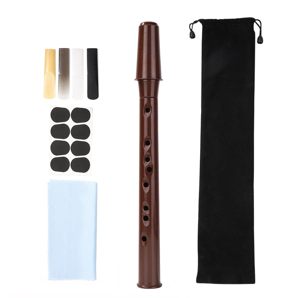 Portable mini saxophone with an alto mouthpiece – for beginners and advanced players