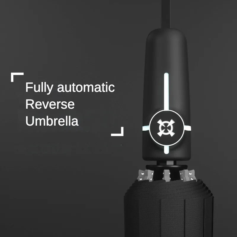 Large Windproof Reverse Folding Umbrella – Buy 1, Get 1 FREE Promo