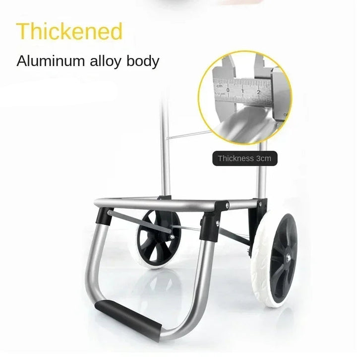 Large Capacity & Waterproof Folding Shopping Cart – Movaro