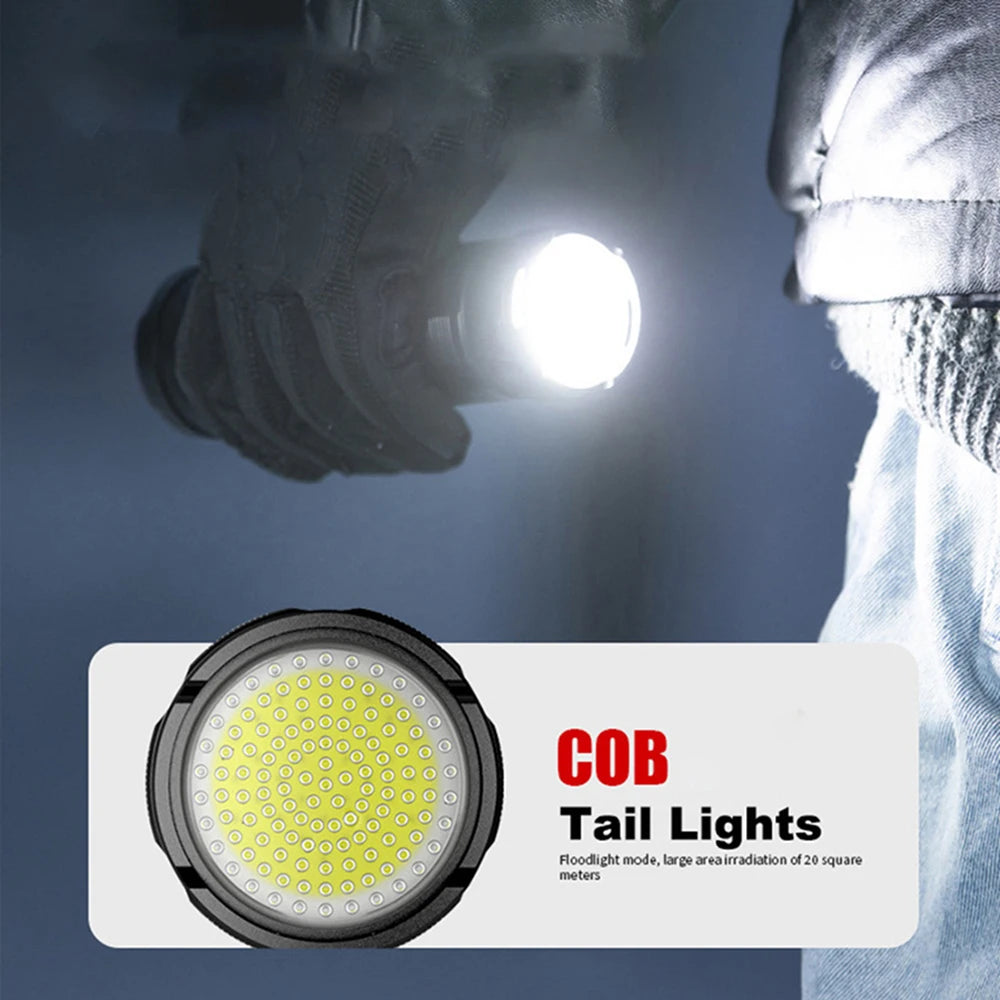 Rechargeable 10000 Lumen LED Torch – Striker