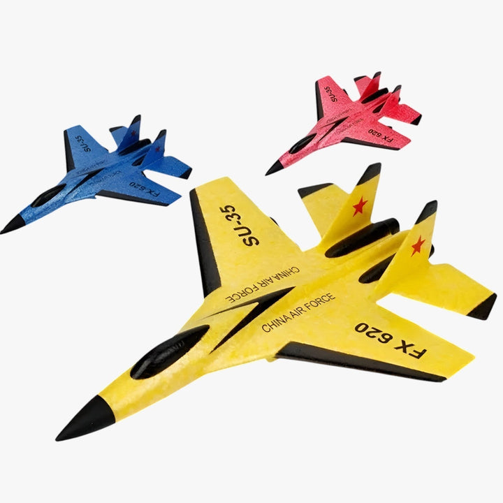 LED glider FalconAir – RC plane with floating effect & remote control