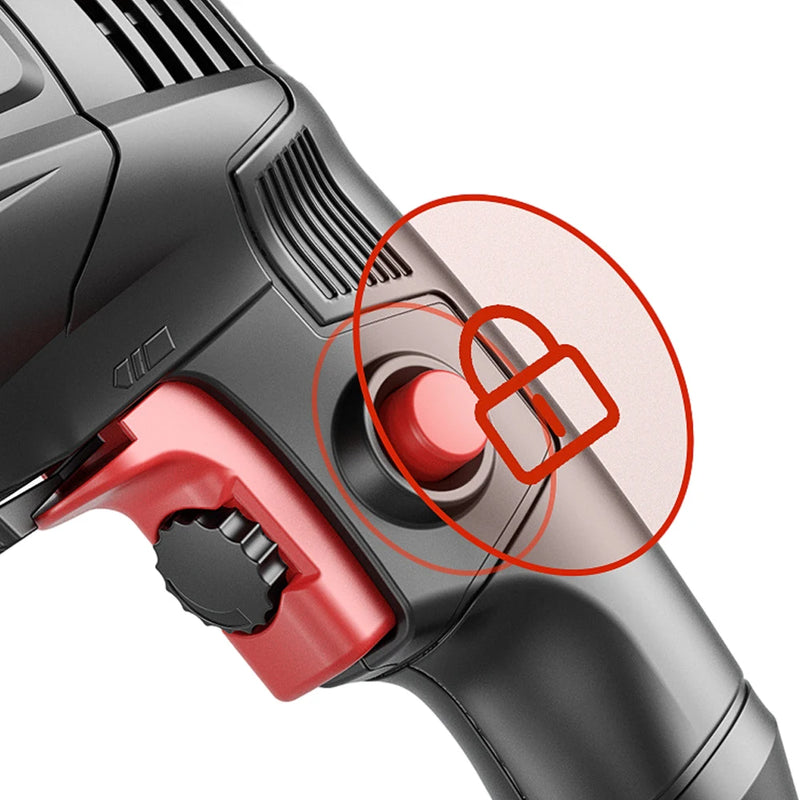 780W Electric Hammer & Drill with Variable Speed – DrillForce