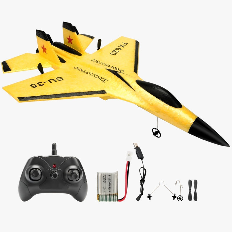 LED glider FalconAir – RC plane with floating effect & remote control
