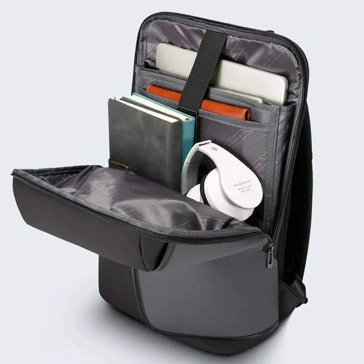 Waterproof Business & Travel Backpack with USB Charging Port