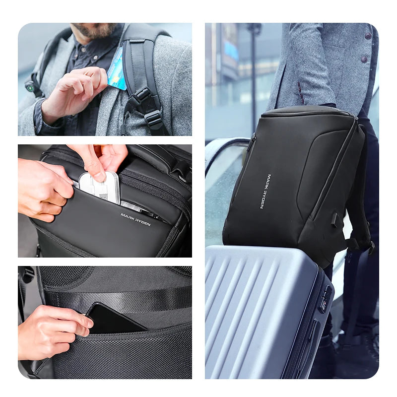 Large Waterproof Laptop & Business Travel Backpack