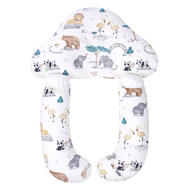 Ergonomic cotton baby pillow - safe and comfortable sleep