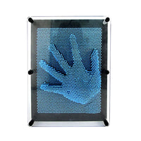 3D pin art game for children and adults – creative fun with finger presses