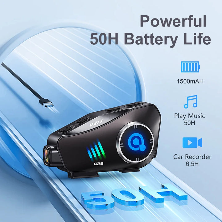 Bluetooth Motorcycle Helmet Camera 1080P HD Waterproof – ApexRide