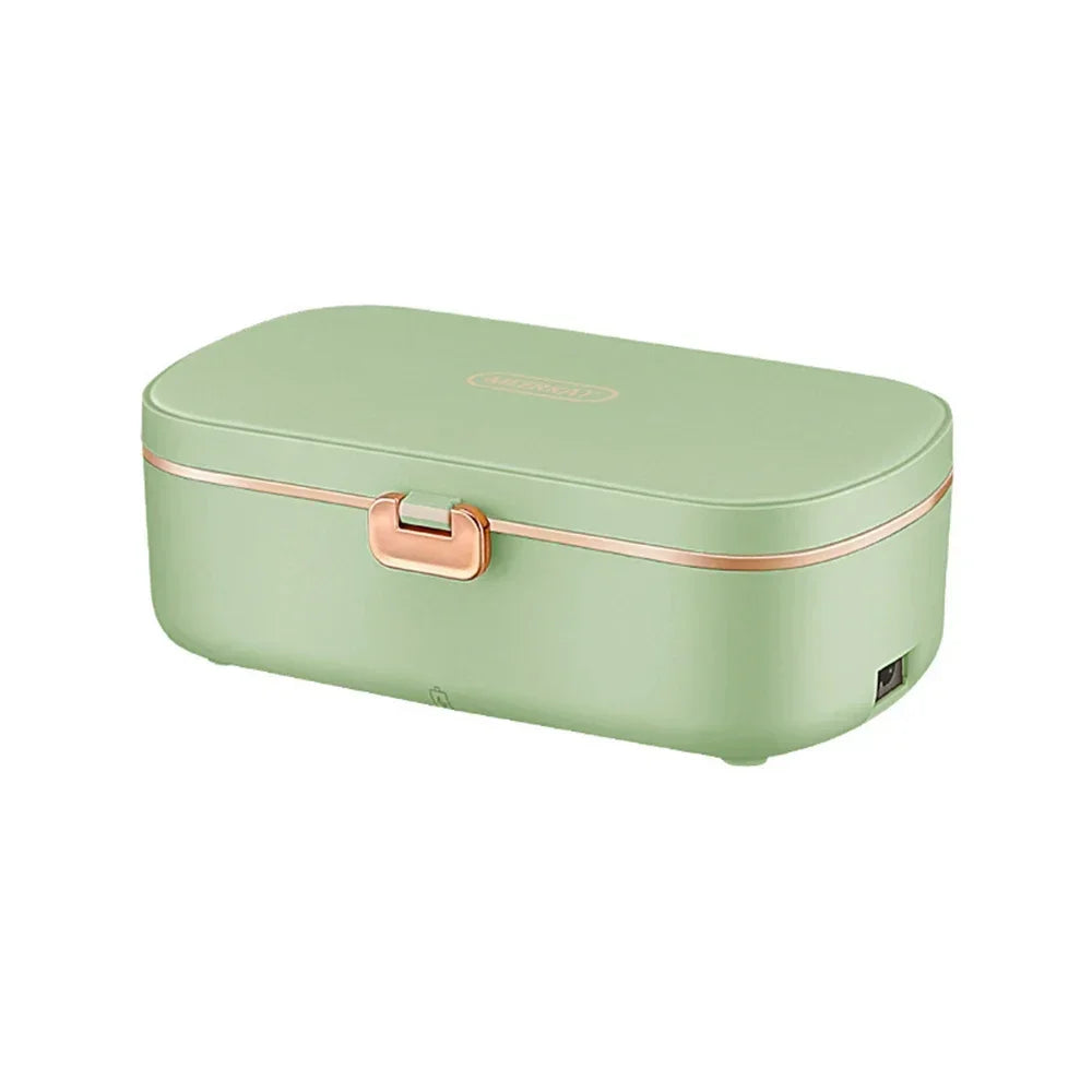900ml Portable Electric Lunch Box Food Warmer with Steaming Function – HeatMate