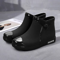 Ladies' waterproof ankle boots with side zip – Selis