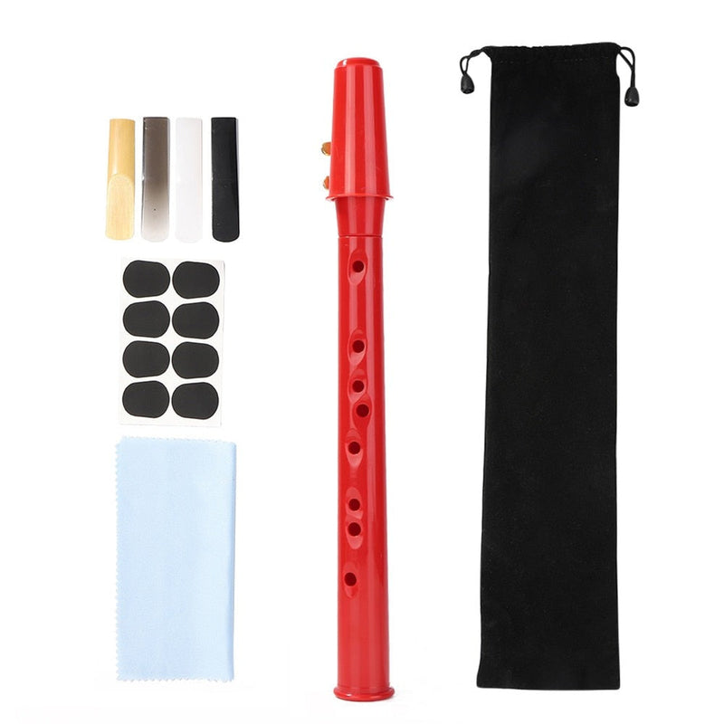 Portable mini saxophone with an alto mouthpiece – for beginners and advanced players