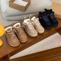 Comfortable and Warm Suede Winter Boots - CozyStep Winter Boots