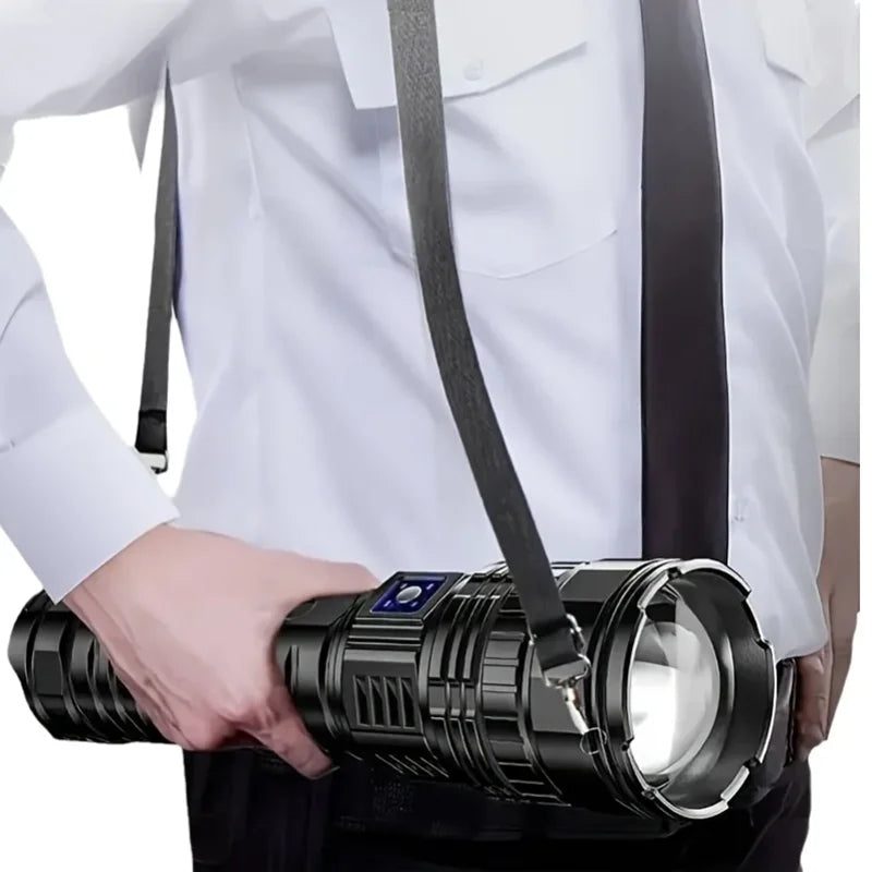 Rechargeable 10000 Lumen LED Torch – Striker