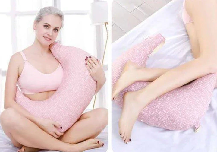 Ergonomic feeding pillow for mothers and babies – MilkMoment