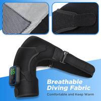 3-in-1 Electric Shoulder, Elbow & Knee Massager with Heating & App Control – ReliefPro