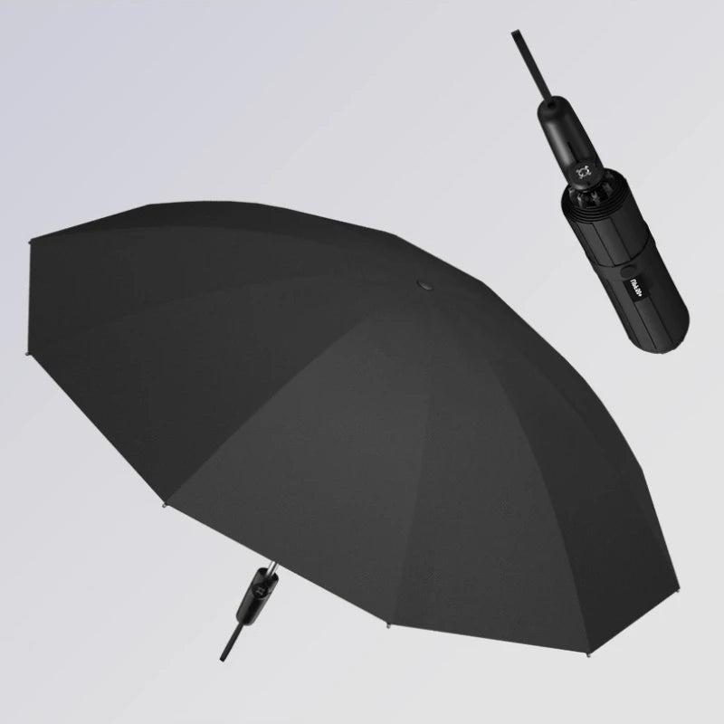 Large Windproof Reverse Folding Umbrella – Buy 1, Get 1 FREE Promo