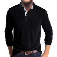 Men's Long Sleeve Polo Breathable & Versatile – Matteo