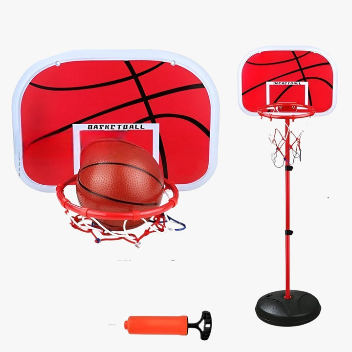 Height-adjustable children's basketball hoop – fun for indoor and outdoor play